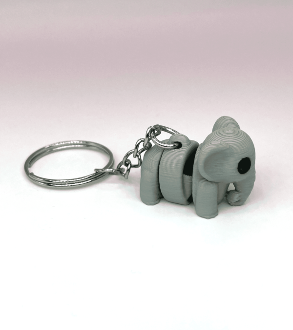 Mini Elephant Keychain Fidget Toy