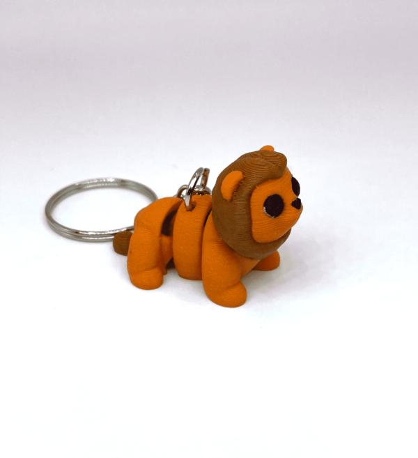 Mini Lion Keychain Fidget Toy For Children