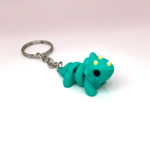 Mini Triceratops Keychain Fidget Toy For Children