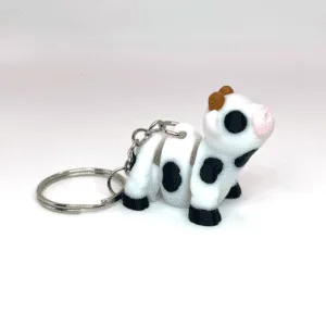 Daisy The Cow Keyring Fidget Toy