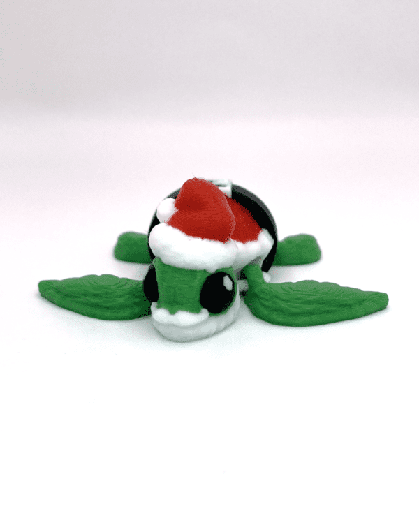 Santa Turtle Fidget Toy with Santa Hat for Christmas Isle of Man United Kingdom