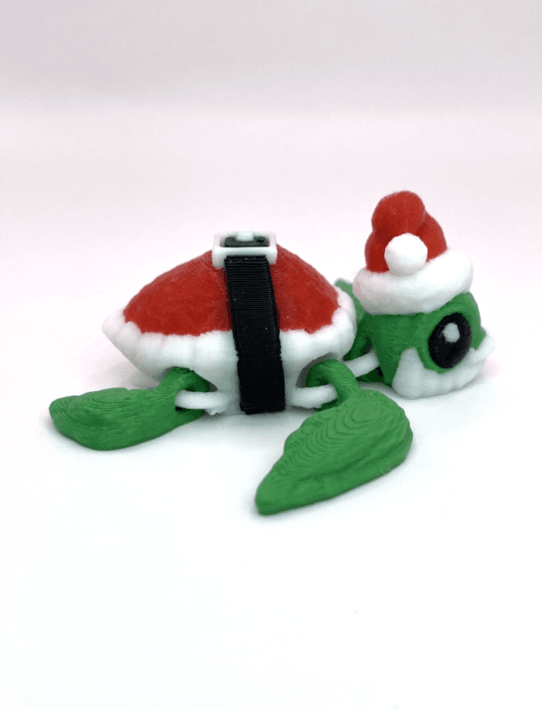 Santa Turtle Fidget Toy with Santa Hat for Christmas Isle of Man United Kingdom