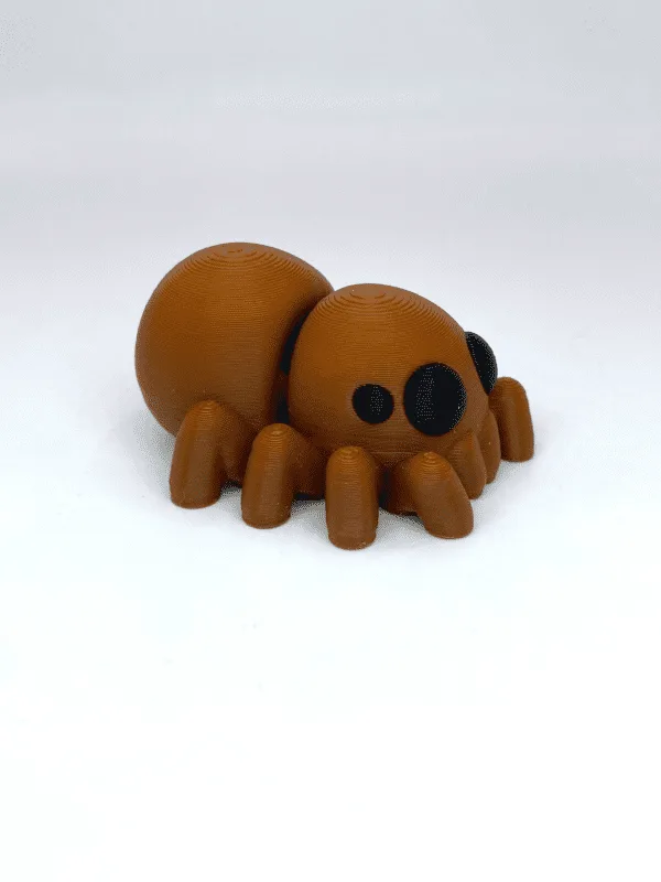 Lucas The Spider Fidget Toy Articulated Flexi Animal Sideways