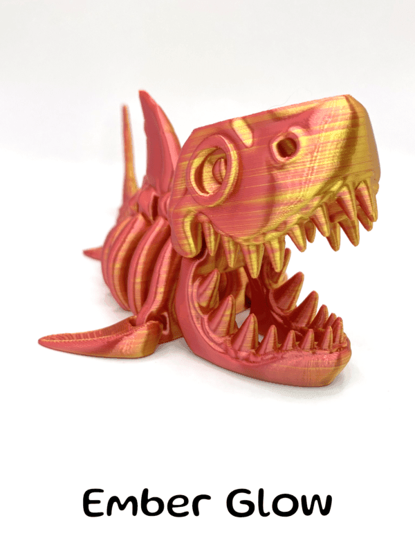 Fidget Factory 3D Printed Shark Fidget Toy United Kingdom