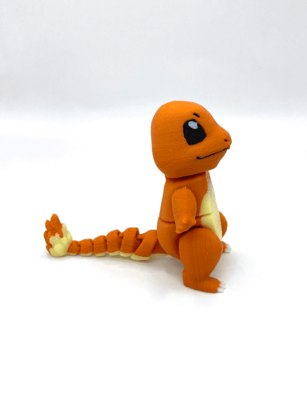 Charmander Flexi Fidget Toy Sideways