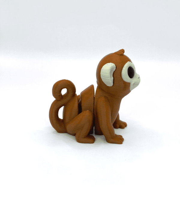 Momo The Monkey Fidget Toy Sideways