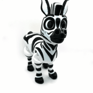 Marty The Zebra Flexi Fidget Toy Stripey