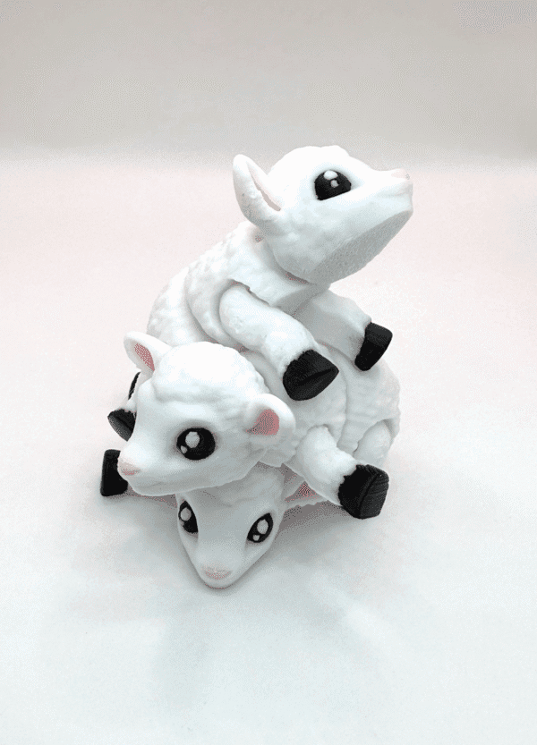 Lambert The Lamb Flexi Fidget Toy for Animal Lovers