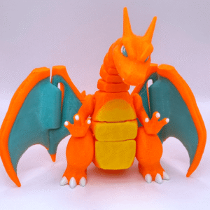 Charizard 3D Print Flexi Fidget Toy Pokemon