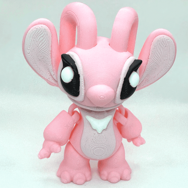 Angel Fidget Toy Lilo & Stitch Inspired 3d Printed