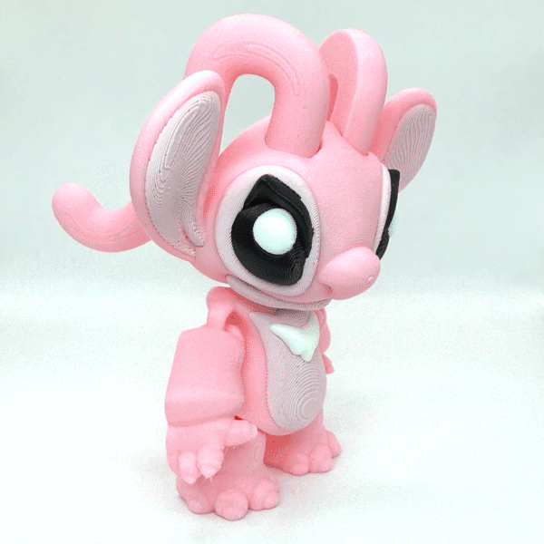 Angel Fidget Toy Lilo & Stitch Inspired 3d Printed