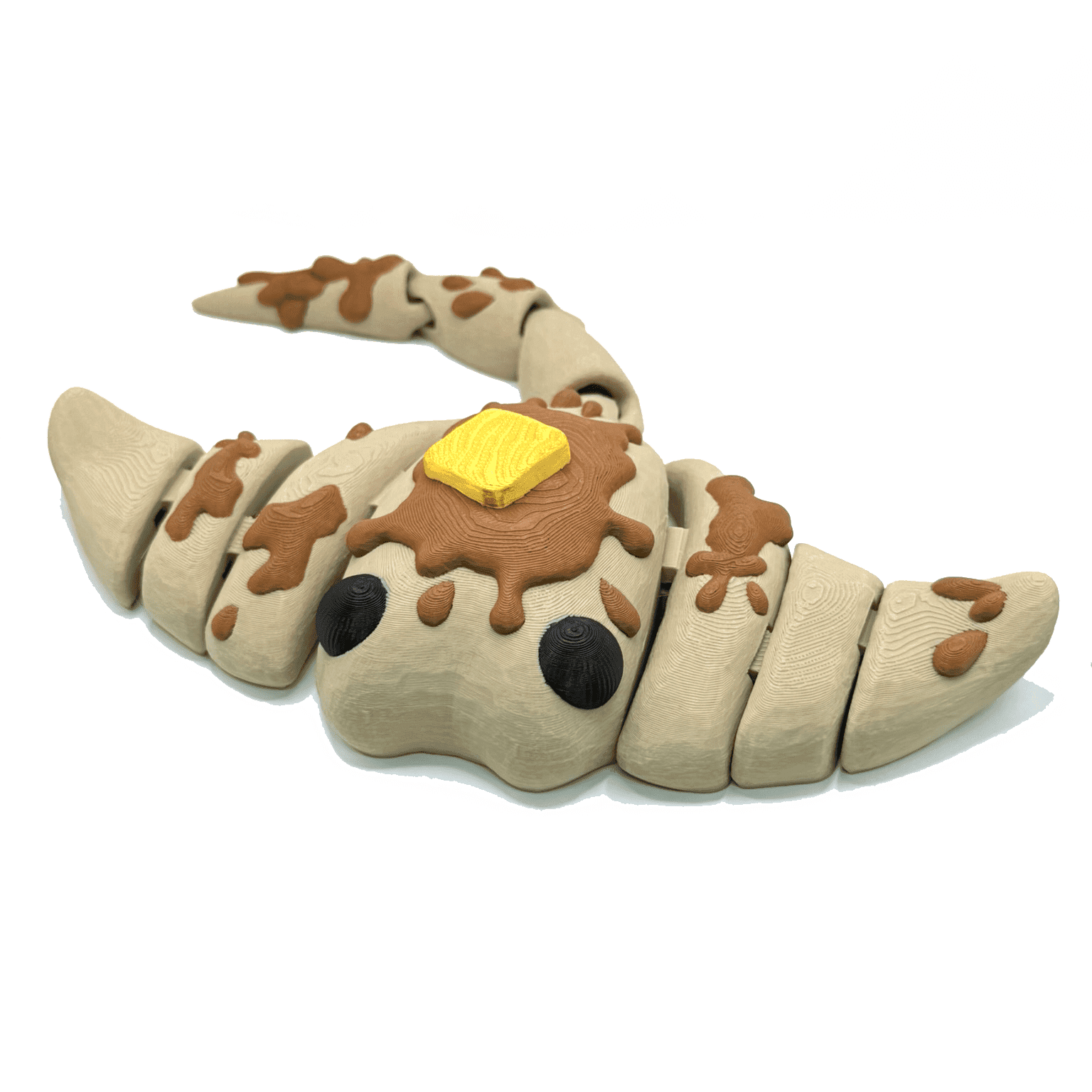 Butter The Stingray Flappy Jack Cinderwing Flexi Fidget Toy