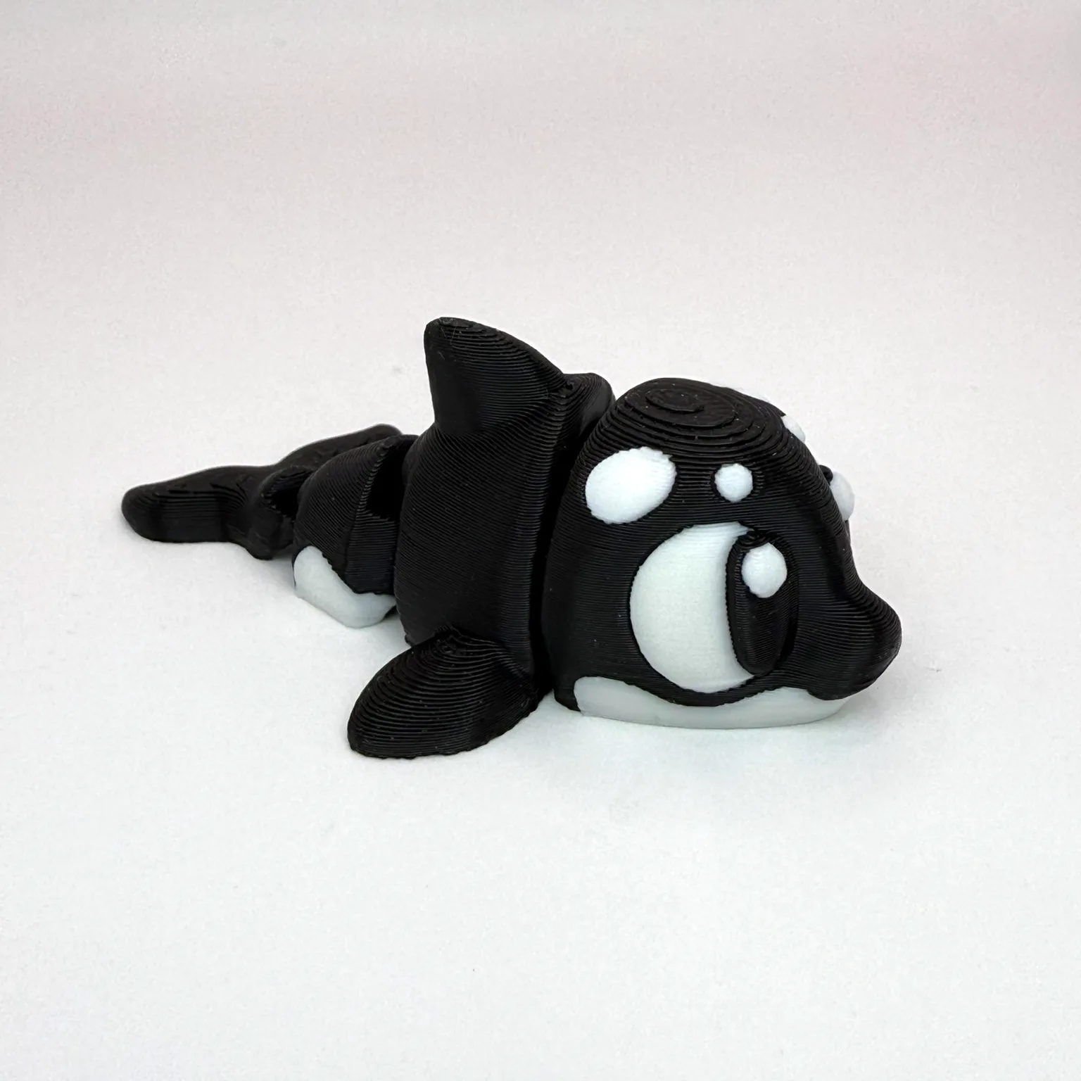 Shamu The Orca Killer whale fidget toy mini 3d print