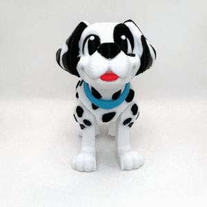 Pongo The Dalmatian Flexi Fidget Toy 3D Printed