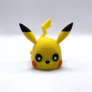 Pikachu Front 3d Printed fidget toy