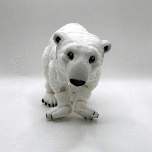 Brrrnie the polar bear 3d printed fidget toy isle of man